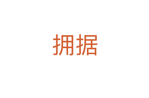 擁?yè)?jù)