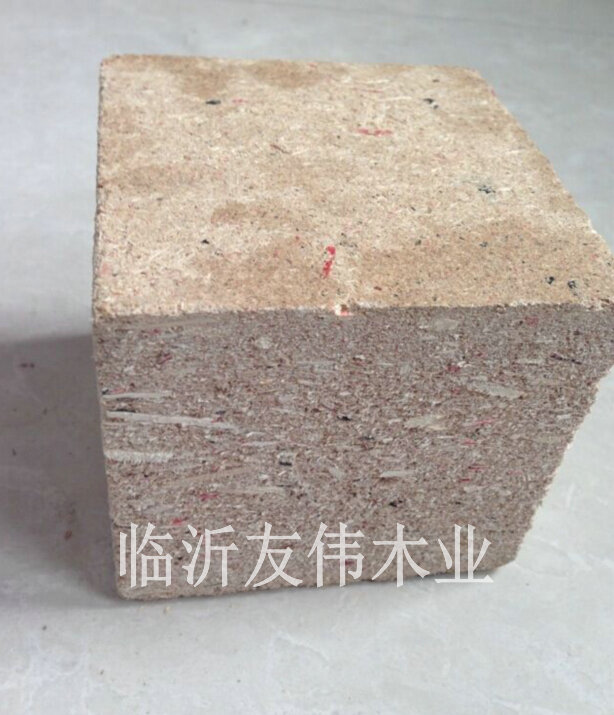 刨花木墩的生產過程及特點和用途